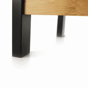 Cutie pantofi, natural / negru, KONTRE