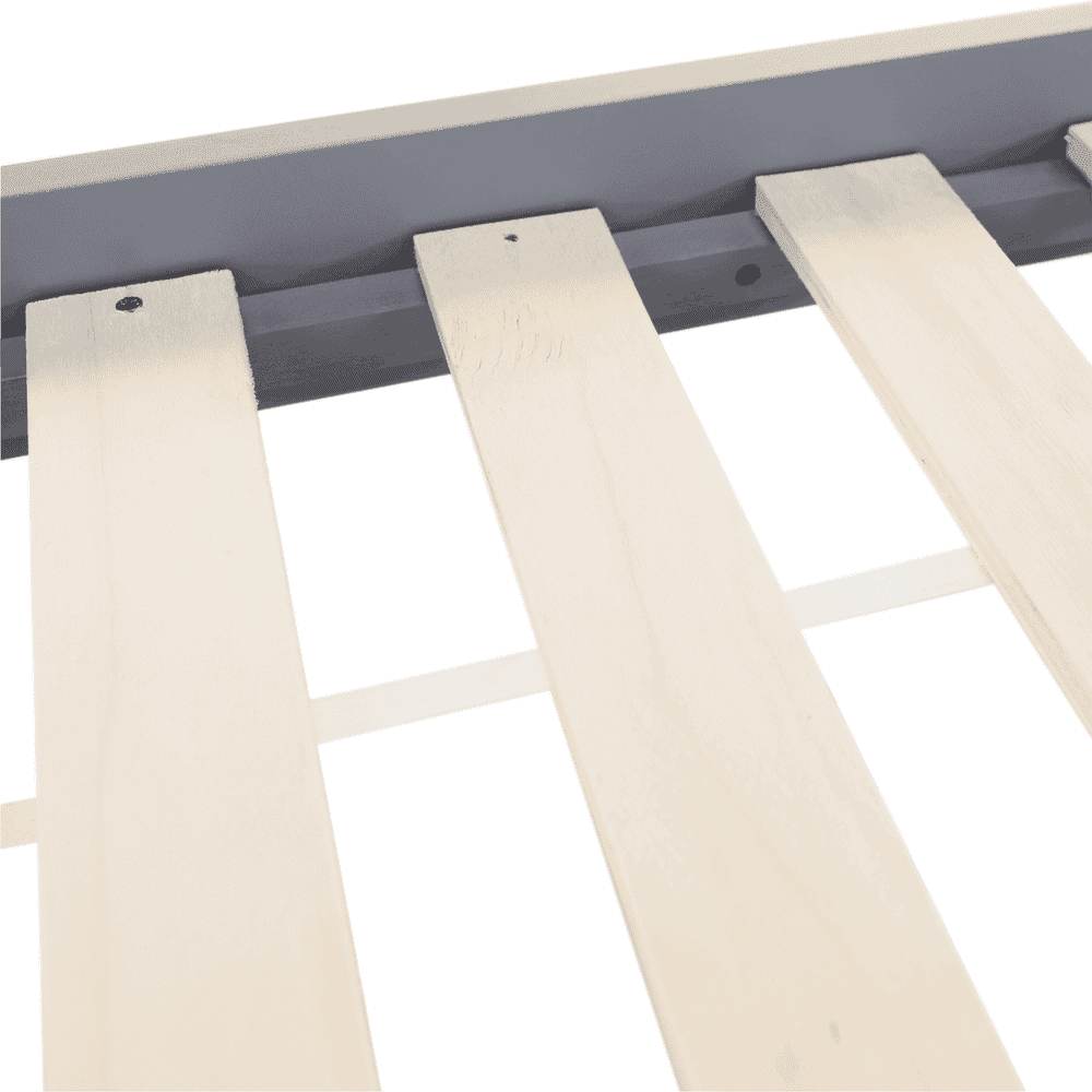 Pat Montessori, gri, lemn de pin, GROSI 7