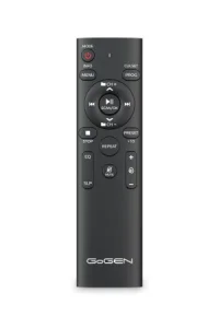 Radioreceptor stereo cu CD GoGEN CDM 490 BTDABS, 16 W, Bluetooth, USB, afisaj LCD, ceas, telecomanda, negru