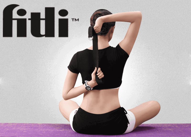 Curea de Yoga pentru exercitii de intensitate puternica, 300 cm, Negru 18