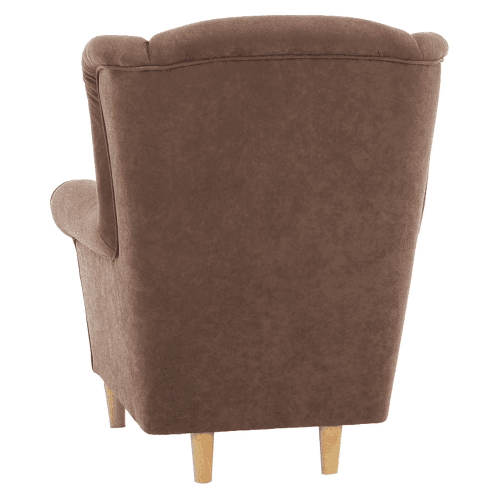 Fotoliu, textil maro, CHARLOT 12