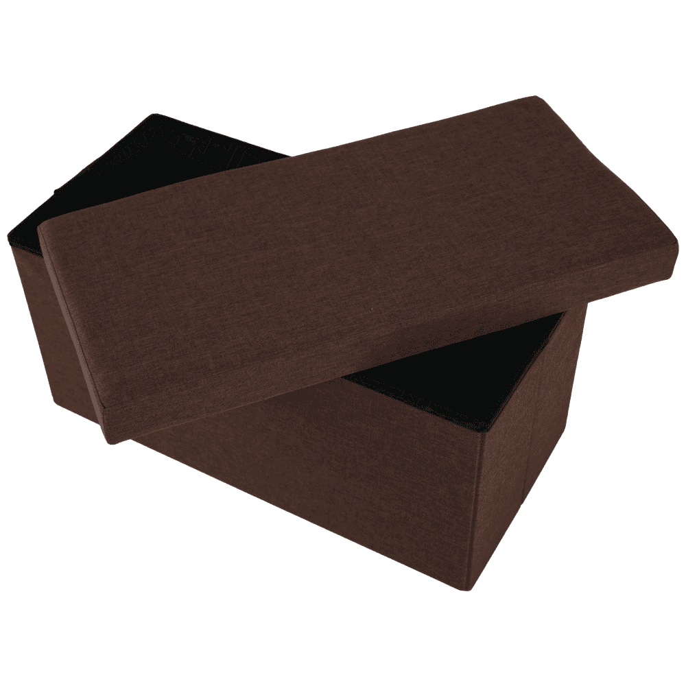 Taburet pliabil, material maro, ORELIA 13