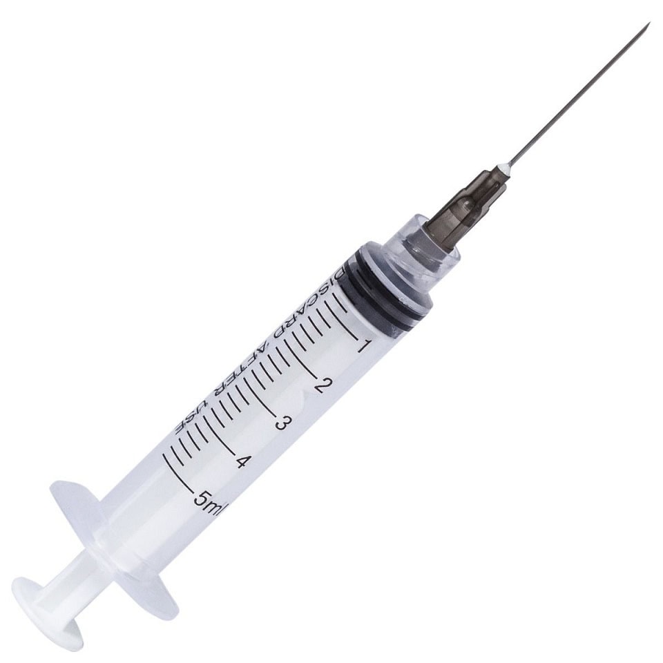 Seringi Luer Lock, 3 componente 5 ml 5