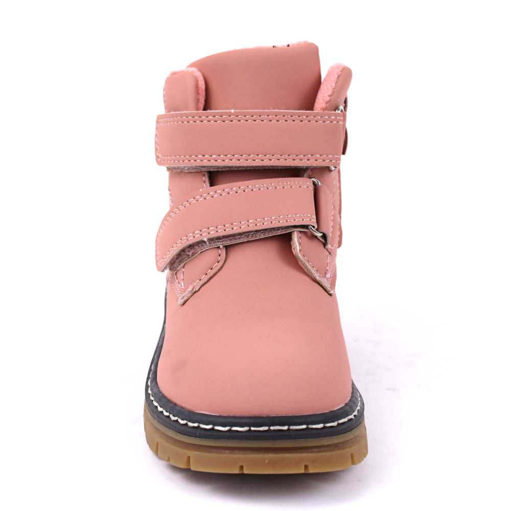 Ghete de copii, tip insulated, imblanite, cu talpa antiaaderenta B-66-PINK 7