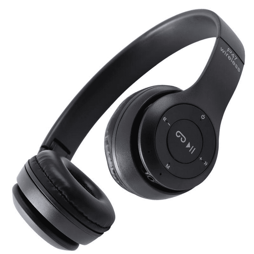 Casti wireless P47, microfon, slot SD, Bluetooth 13