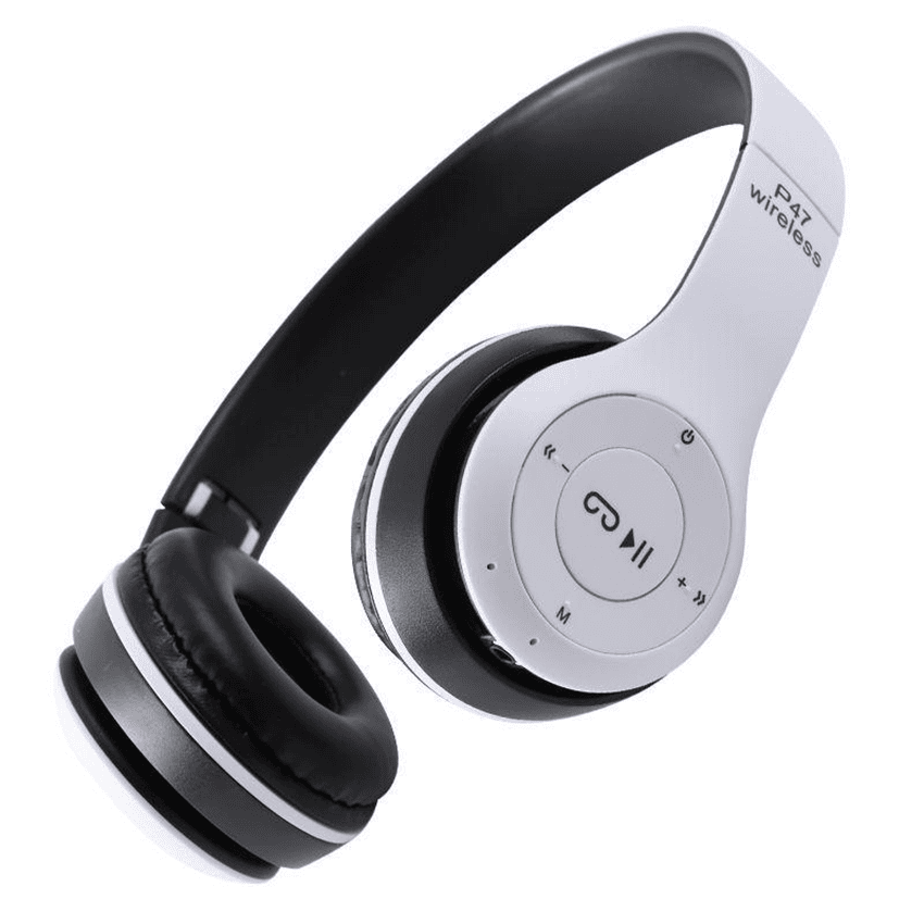 Casti wireless P47, microfon, slot SD, Bluetooth 19