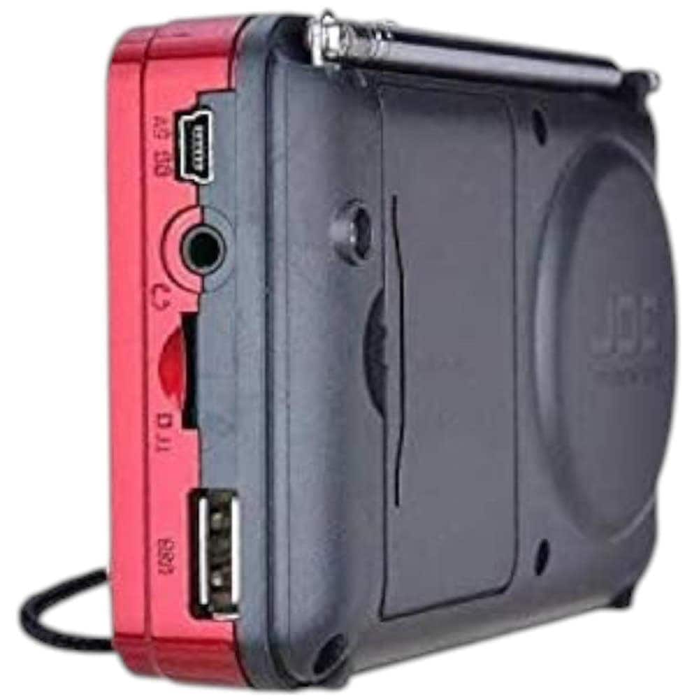 Radio FM portabil YG011, USB/TF/AUX, acumulator, diverse culori 12