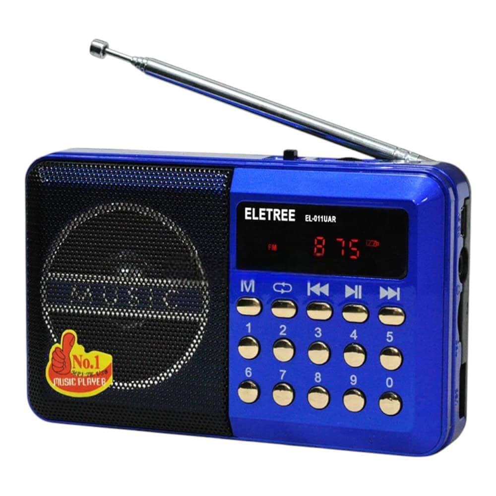 Radio FM portabil YG011, USB/TF/AUX, acumulator, diverse culori 16