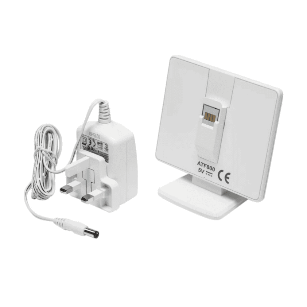 Kit termostat de ambient si 9 capete termostat smart pentru calorifer Honeywell Home, Wi-Fi, control de la distanta, siguranta pentru copii, detectare fereastra deschisa, protectie la inghet, afisaj digital 7