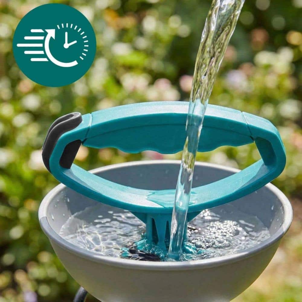 Pompa de stropit manuala, material PE durabil, lance reglabila pana la 83 cm, palnie incorporata, curea de umar intarita, reglabila, 2, 76 bari, 5 litri, albastru 12