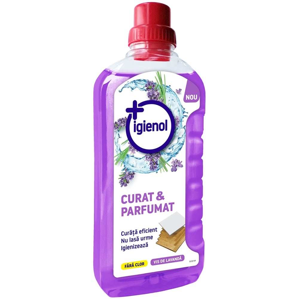 ​Solutie pardoseli Igienol, lichid, antibacterian, curat si parfumat, 1L, lavanda​ 5