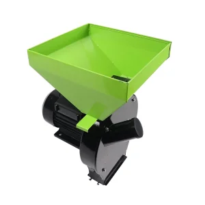 ​Moara pentru cereale, cu protectie antirefulare, motor electric, 1.1 kw, turatie motor 2850 rot/min, 240 kg/h, 5 site