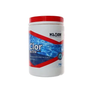 ​Clor activ granule, utilizat pentru dezinfectia apei din piscina, 1 kg