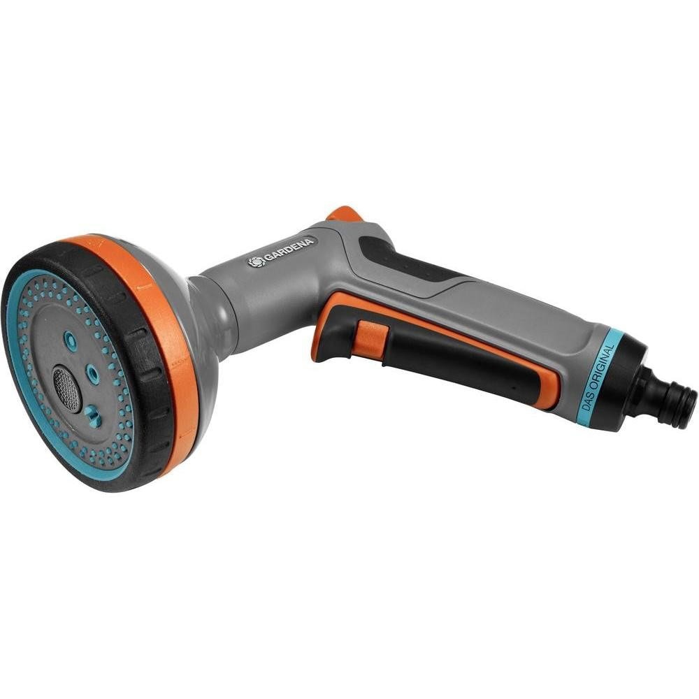 ​Pistol de stropit, 5 jeturi stropire, debit reglabil, cap de stropire robust, declansator on/off 2