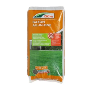 Ingrasamant gazon DCM, NPK 10-3-18, granulat, 10 kg, 200 mp, asigura un gazon dens