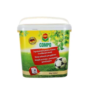 Ingrasamant gazon, granulat, contine azot, suprafata de acoperire 320 mp, 8 kg