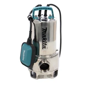 ​Pompa submersibila ape murdare Makita, carcasa inox, motor puternic 550W, debit maxim 10800 l/h, inaltimea maxima 7 m, turatie motor 2800 rot/min