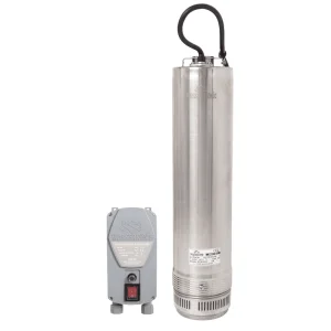 Pompa submersibila ape curate Wasserkonig, realizata din PPO si inox, inaltime maxima de refulare 62 m, puterea 1550 W, debit 6600 l/h, 560 x 210 x 126 mm