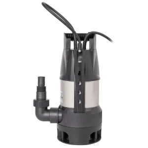 ​Pompa submersibila ape murdare Wasserkonig, motor electric, corp motor inox, senzor electronic de nivel, 800 W, debit maxim 14000 l/ora, inaltimea maxima de refulare 8 m