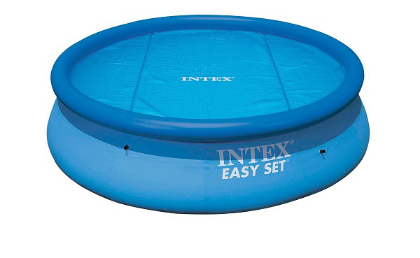 Folie incalzire apa piscina Intex, usor de a utilizat, pentru piscinele supraterane, 457 cm