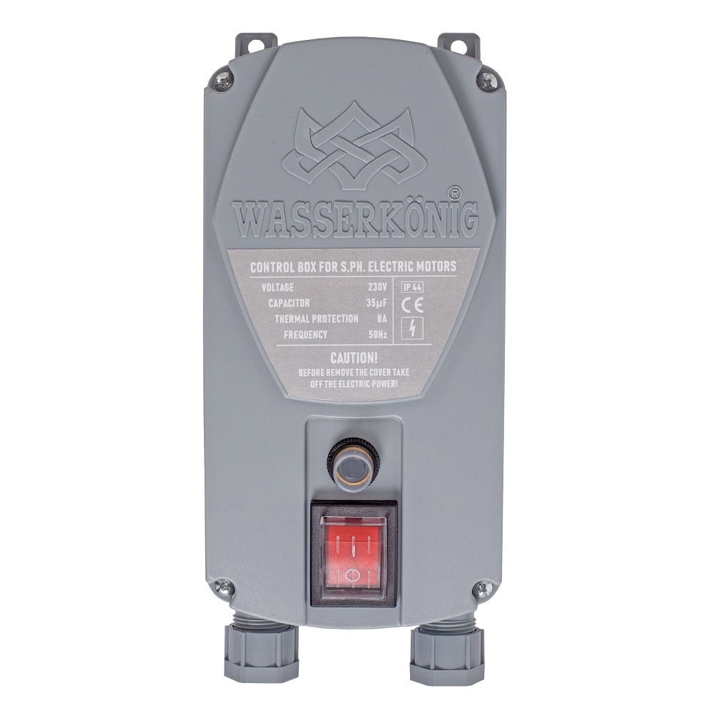Pompa submersibila ape curate Wasserkonig, realizata din PPO si inox, debit maxim 94 l/min, inaltime maxima de refulare 100 m, puterea 1500 W, 180 x 100x 1340 mm 4