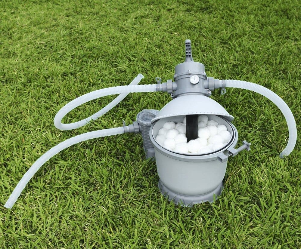 ​Material de filtrare Bestway, pentru pompa piscina, granulatie de 5 cm, alb 3