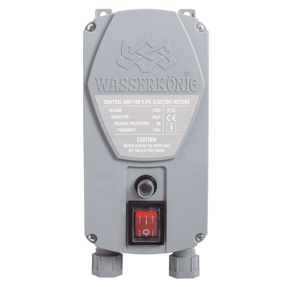 Pompa submersibila ape curate Wasserkonig, realizata din PPO si inox, inaltime maxima de refulare 62 m, puterea 1550 W, debit 6600 l/h, 560 x 210 x 126 mm 3
