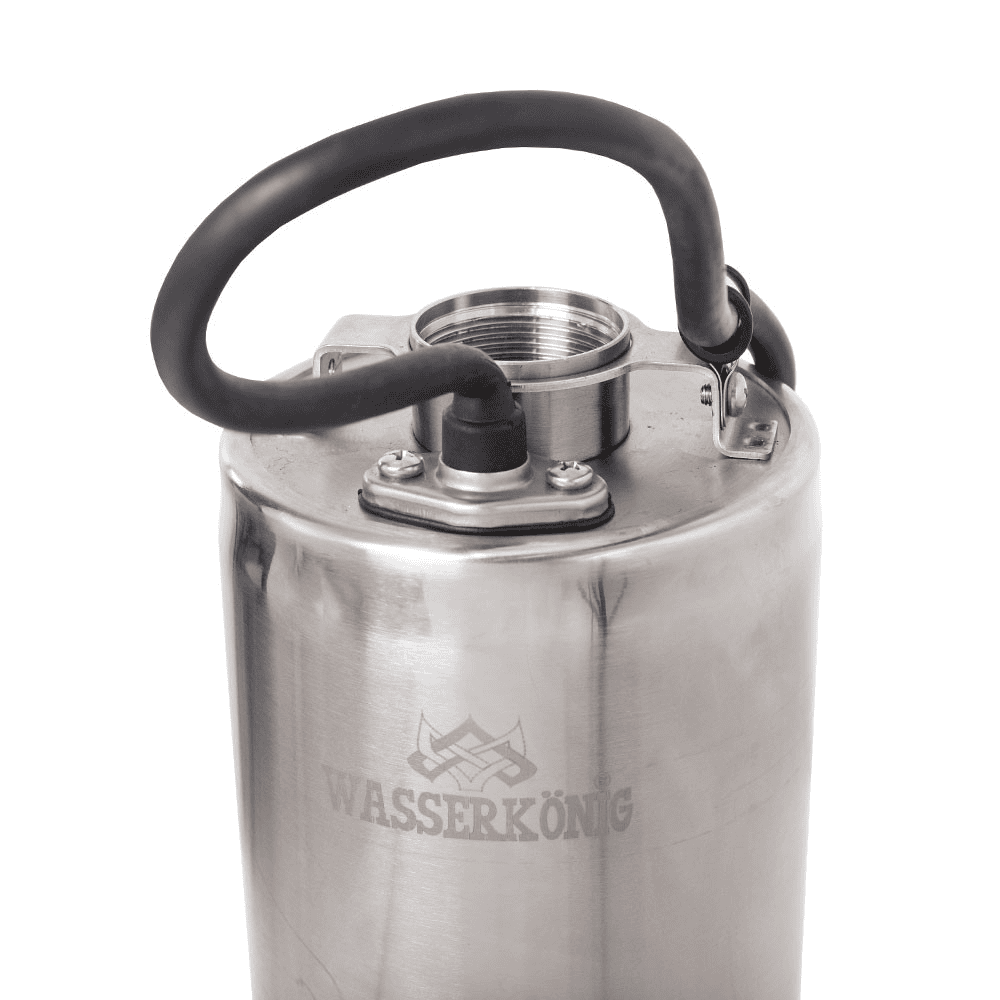 Pompa submersibila ape curate Wasserkonig, realizata din PPO si inox, inaltime maxima de refulare 62 m, puterea 1550 W, debit 6600 l/h, 560 x 210 x 126 mm 4