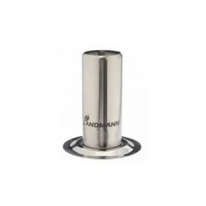 ​Accesoriu gatit pui intreg, din inox, 10 x 12,5 cm, argintiu