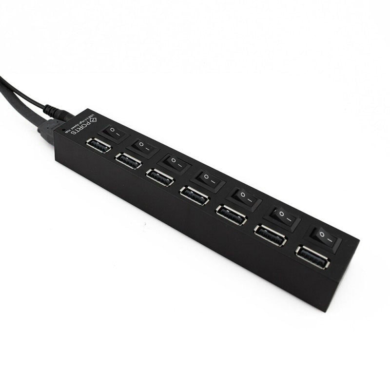 Hub 7 porturi USB 2.0, LED control 6