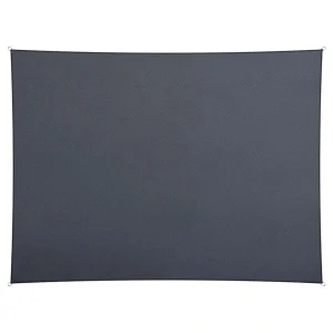 Panza parasolar, pentru terasa, balcon, gradina, material PE tesut dens de 180 g/m², rezistent la apa, cu 4 snururi de prindere, forma dreptunghiulara, 400 x 300 cm, gri