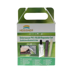 Kit de reparatie subacvatica, pentru remedierea fisurilor de mici dimensiuni ale foliei PVC
