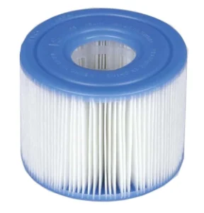 ​Cartus filtru Intex, tip S1, pentru filtrare apa piscina, confectionat din plastic si hartie, 15.6x11 cm, 2 buc