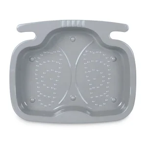 ​Curatator de picioare pentru piscina Intex, se conecteaza la scarile Intex, antiderapant, 56 x 49 x 9 cm, gri