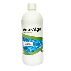 ​Solutie anti-Alge Green Protect Kloer, previne aparitia algelor, efect de limpezire, fara clor, pentru apa piscina, 1 l