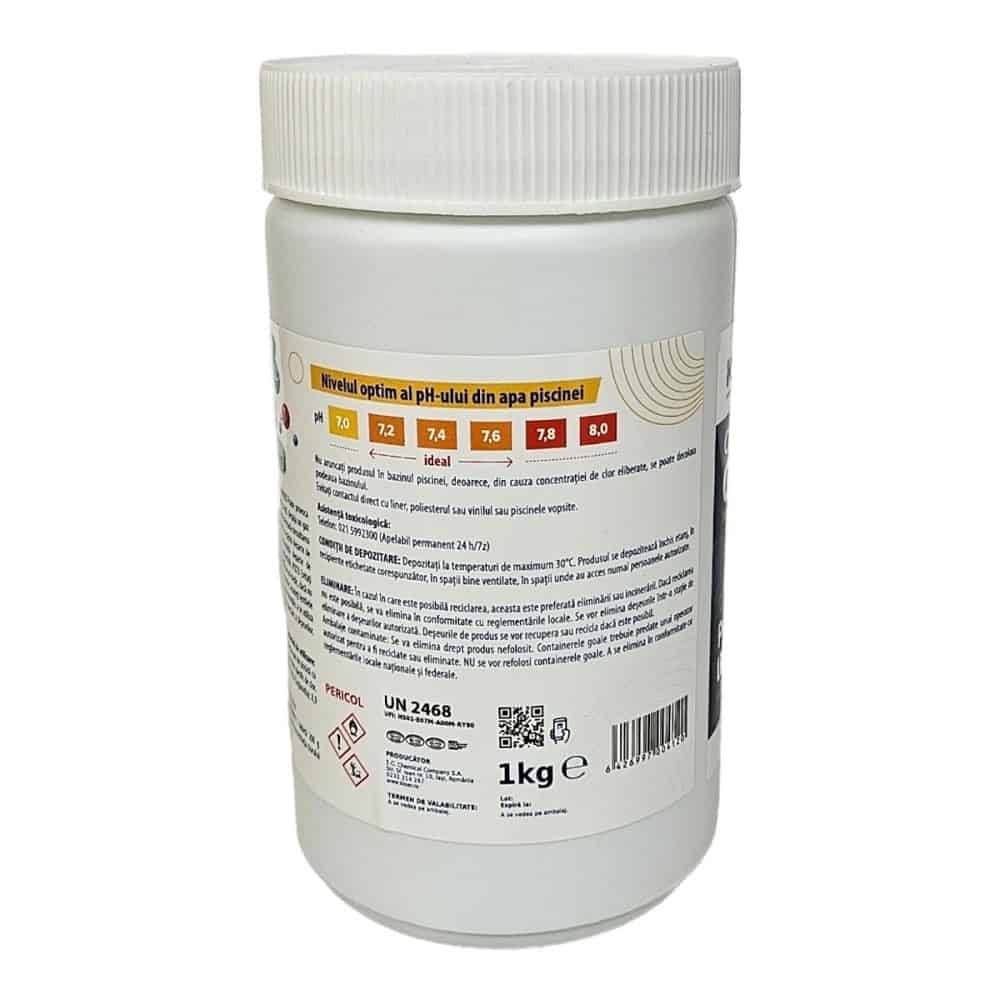 ​Clor Lent Tablete 200 g Geraniol Kloer, eficient impotriva bacteriilo, asigura un tratament continuu al apei, pentru apa piscina, 1 kg 3