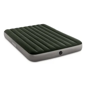 ​Saltea gonflabila Intex, pentru camping, 2 persoane, design compact, interior / exterior, 152 x 203 x 25 cm, verde