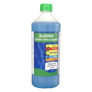 ​Lichid contra algelor Algenix, produs pentru tratarea apei, biocid, dezinfectant, 1 L