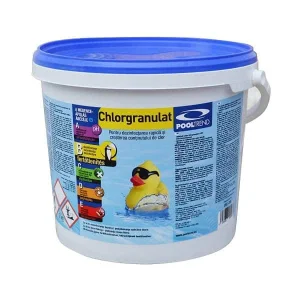 ​Clor granule, pentru piscina, pentru tratarea apei biocid, dezinfectant, 5 kg