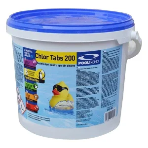 ​Clor maxi tablete, pentru piscina, tratarea apei biocid, dezinfectant, 5 kg