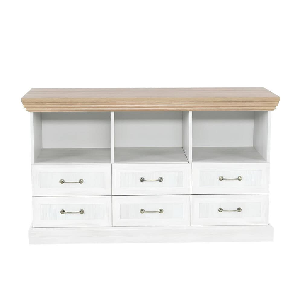 Comoda TV, pin nordic/stejar salbatic, ROYAL RS 4