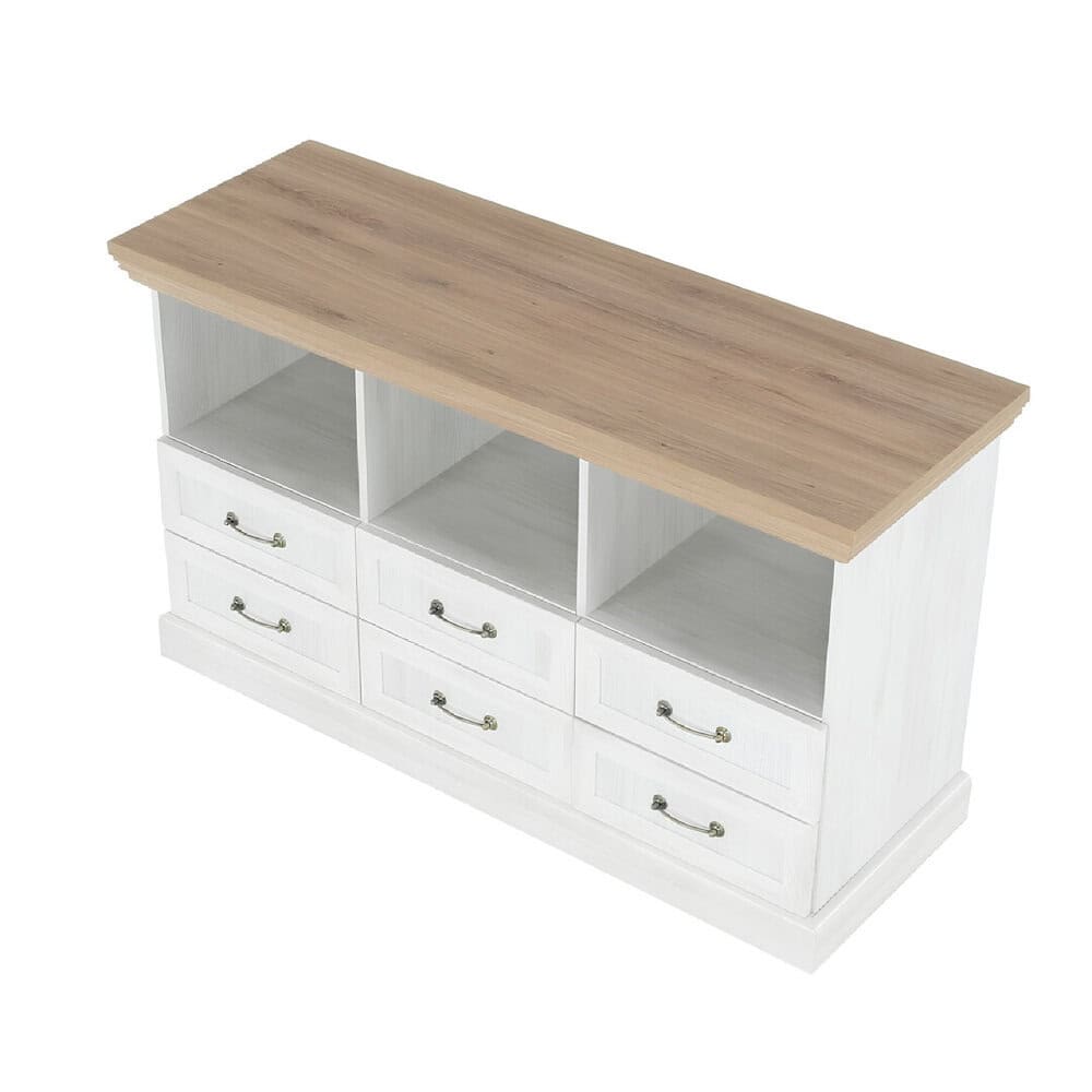 Comoda TV, pin nordic/stejar salbatic, ROYAL RS 5