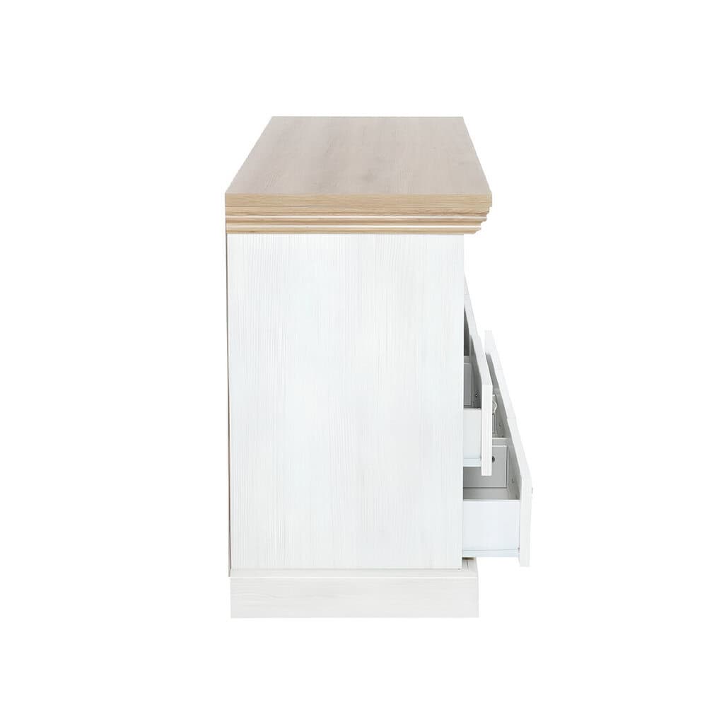 Comoda TV, pin nordic/stejar salbatic, ROYAL RS 6