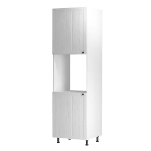 Dulap pentru alimente D60P, alb/pin Andersen, stanga, PROVENCE