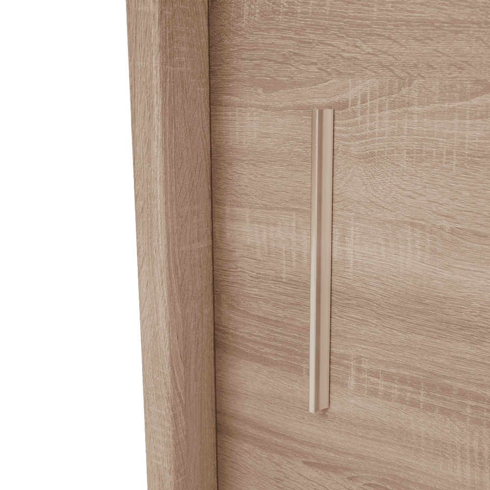 Dulap cu usi glisante, stejar sonoma, 180x215, LOW 8
