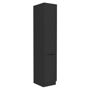 Dulap inalt, negru, SIBER 40 DK-210 2F
