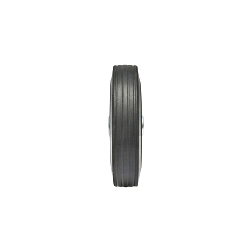 Roata de cauciuc 200X50mm cu janta metalica pentru roata de sprijin remorca prindere pe ax fi20mm Cod: BK90285 2