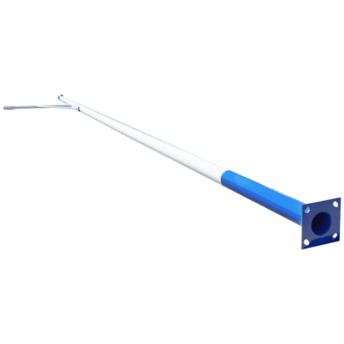 Stalp de fier cu talpa de prindere pentru iluminat stradal 5m BK92688 4