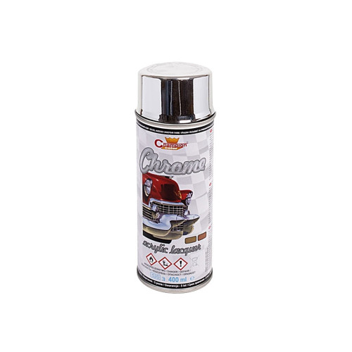 Spray vopsea crom argintiu Champion profesional 400ml