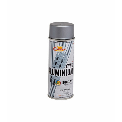 Spray vopsea zinc aluminiu Champion 400ml profesional 2